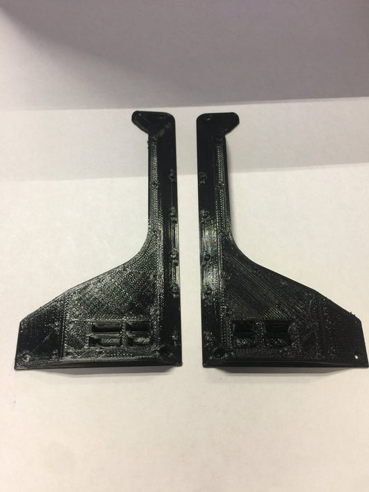 BLACK V 66 Bronco Front Fender Set (503V66B) BlackV