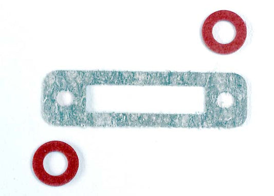 Traxxas Exhaust header gasket (1)/ gaskets, pressure fitting (2) (for side exhaust engines only) (3156)
