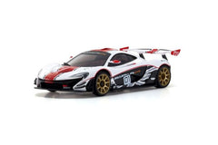 Kyosho MINI-Z RWD Series Ready Set McLaren P1™ GTR White/Red (32324WR)