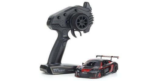Kyosho MINI-Z RWD Audi R8 LMS 2016 “Black/Red” Readyset (32344BKR)