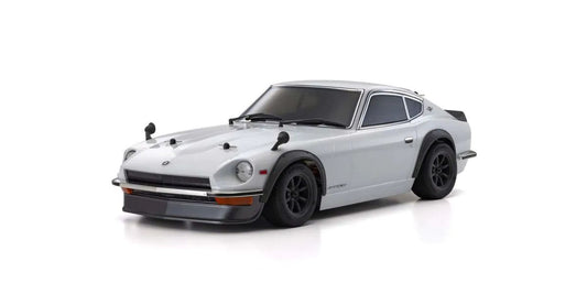 Kyosho 1/10 Scale Radio Controlled Electric Powered 4WD FAZER Mk2 FZ02 Series Readyset 1971 DATSUN 240Z Tuned Ver. White (34427T1)