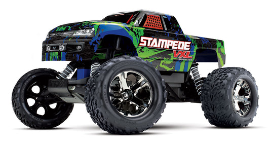 Traxxas Stampede VXL 1/10 Scale 2WD Monster Truck with TSM (36076-4)