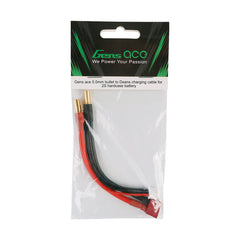 Gens ace 2S Charge Cable: 5.0mm Bullet To Deans(T)(GEA5M2D) GensTattu