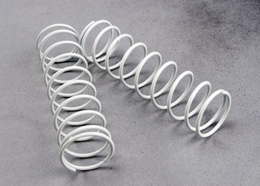 Traxxas Springs, Rear (white) (2) (3757X) TRAXXAS
