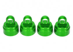 Traxxas Shock Caps, Aluminum (Green-anodized) (4) (fits all Ultra Shocks) (3767G)