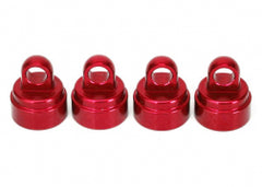 Traxxas Shock Caps, Aluminum (Red-anodized) (4) (fits all Ultra Shocks) (3767X)