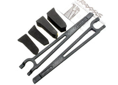 Traxxas Hold Downs, Battery, Left & Right (2)/ Foam Spacers (4) (3927X) TRAXXAS