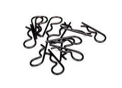 Traxxas Body Clips, Heavy Duty (Black)(12) (3934A) TRAXXAS