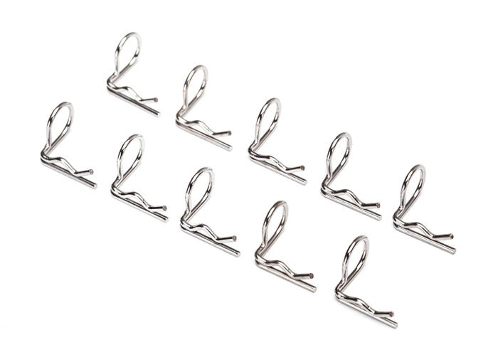 Traxxas Body Clip (mounting clip), Angled, 90-Degrees (10) (3935) TRAXXAS