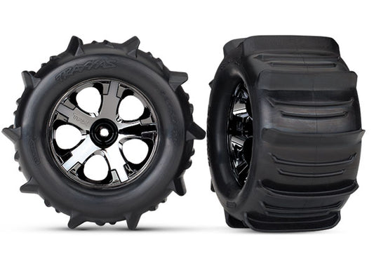 Traxxas Tires & Wheels, Assembled, Glued (4175)