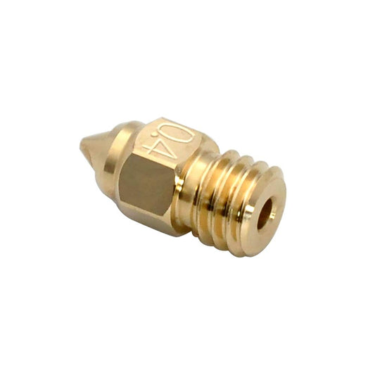 CR-6 SE MK Brass Nozzle 0.4mm Upgrade for CR6 SE/Max, CR-5 PRO, CR-10 V2 CR10 Ender 3 V2 Ender 5 Ender 3 Pro 3D Printer (4X 0.4mm)