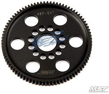 MST 48P Spur Gear 84T (Machined) 848084BK Scale Speed