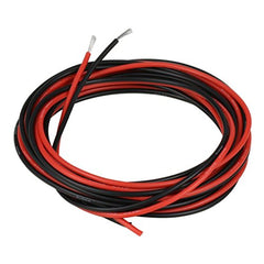 Silicone Wire 22awg - 3ft each, Red & Black