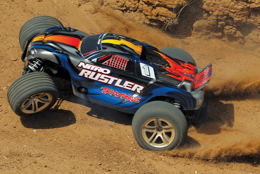 Traxxas Nitro Rustler 1/10 Scale Stadium Truck  (44096-3)