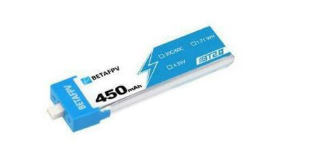 Iron Quad 450mAh 1s 30C 3.7v Battery BETAFPV