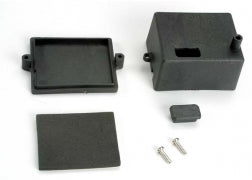 Traxxas Box, Receiver/ x-tal Access Rubber Plug/ Adhesive Foam Chassis Pad (4924) TRAXXAS