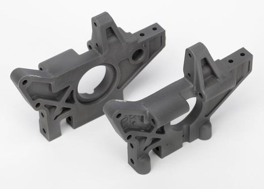 Traxxas Bulkheads (L&R) (rear) (gray) (4929R)