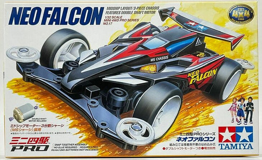 Tamiya 1/32 JR Neo Falcon MS Chassis Mini 4WD Pro Kit (TAM18617)