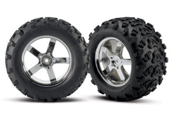 Traxxas Tires & Wheels, Assembled, Glued (4973R)