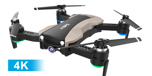 GPS Drone with 4K Camera 5G WiFi FPV RC Quadcopter (Grey)