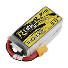 Tattu R-Line Version 3.0 1400mAh 22.2V 120C 6S1P Lipo Battery Pack with XT60 Plug