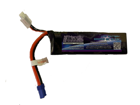 Friendly Hobbies 4S 5000mAh 45C 14.8V EC5