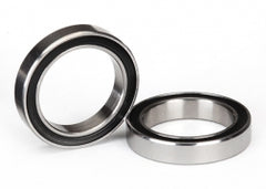 Traxxas Ball Bearings, Black Rubber Sealed (15x21x4mm) (2) (5102A)