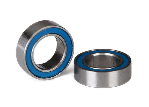 Traxxas Ball Bearings, Blue Rubber Sealed (6x10x3mm) (2) (5105)