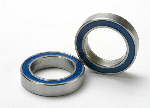 Traxxas Ball Bearings, Blue Rubber Sealed (12x18x4mm) (2) (5120)