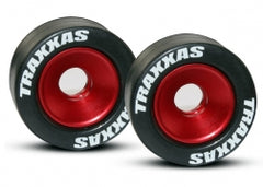 Traxxas Wheels, Aluminum (red-anodized) (5186)