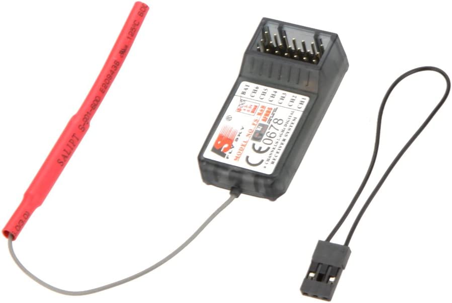 FlySky FS-R6B 2.4Ghz 6CH Receiver for FlySky TH9X FS-CT6B FS-T6 Transm ...