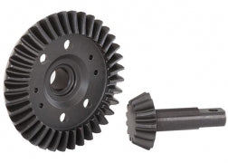Traxxas Ring Gear, Differential/ Pinion Gear, Differential (machined, spiral cut) (5379R)