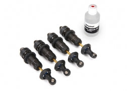 Traxxas Shocks, GTR Hard-Anodized, PTFE-Coated Aluminum Bodies with TiN shafts (fully assembled w/o springs) (4) (5460X) TRAXXAS
