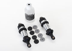 Traxxas Shocks, GTR Aluminum (assembled) (2) (without springs) (5460)