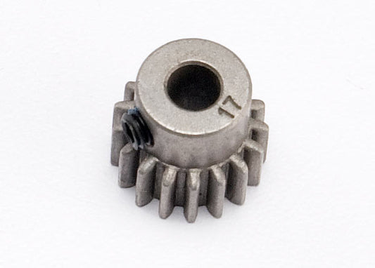 Traxxas Gear, 17-T Pinion (0.8 metric pitch, compatible with 32-pitch) (fits 5mm shaft)/ set screw (5643)