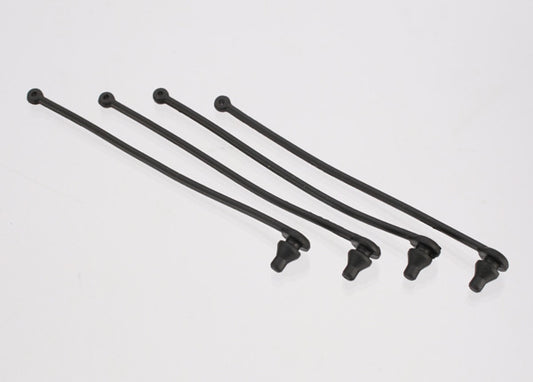 Traxxas Body Clip Retainer, Black (4) (5750)