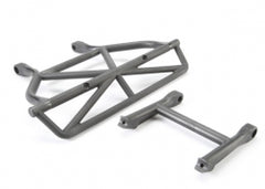Traxxas Bumper, Rear/ Bumper Mount, Rear (Black) (5836)