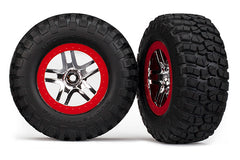 Traxxas Tires & Wheels, Assembled, Glued (5877A)