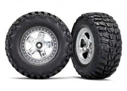 Traxxas Tires & Wheels, Assembled, Glued (5881X)