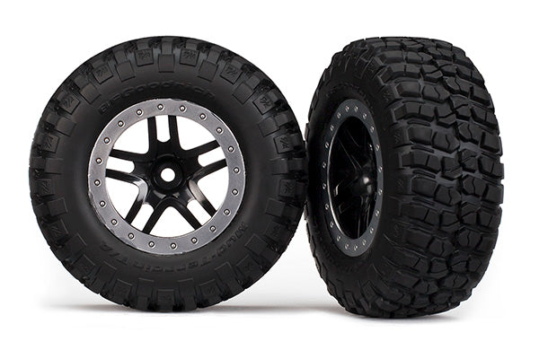 Traxxas Tires & Wheels, Assembled, Glued (5885)