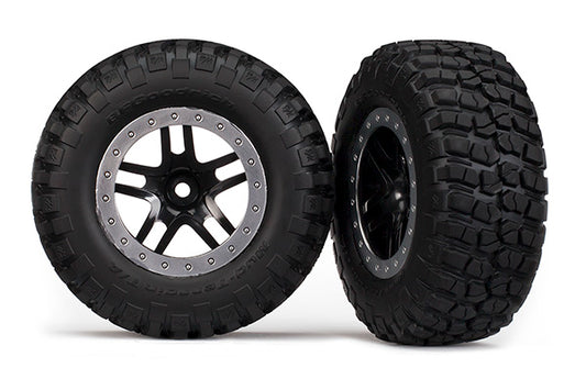 Traxxas Tires & Wheels, Assembled, Glued (5885)