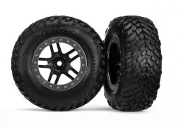 Traxxas Tires & wheels, Assembled, Glued (5889R)