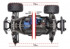 Traxxas Suspension Kit, Wide Maxx, Black (8995)