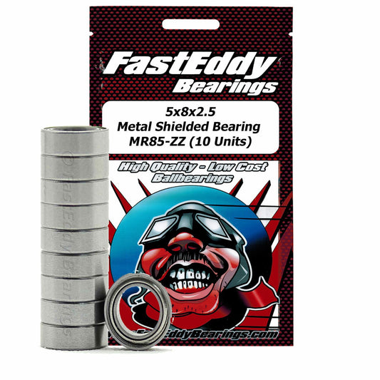 FastEddy Slash Wheelie Bar Wheel Bearings 5x8x2.5 (10) (TFE2582) Fast Eddy