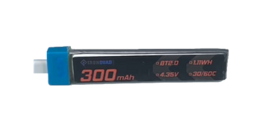 Iron Quad 300mAh HV) -BT 2.0  -30c / 60c Burst Battery for IQ Pro (IQPR03
