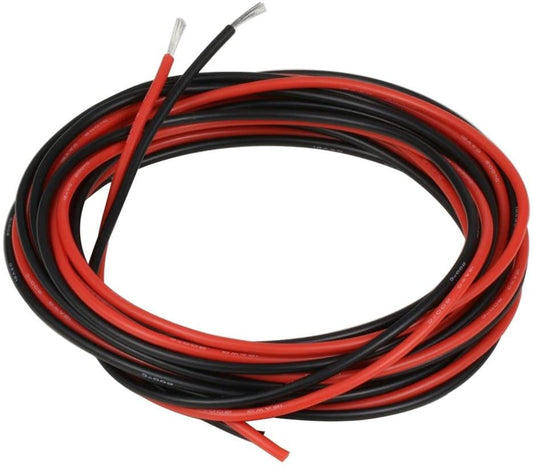 FRC1303: 18 Gauge Wire 3ft Red & 3ft Black