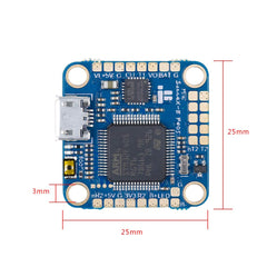 Mini F4 2-6S Flight Controller Integrated OSD and 5V / 2.5A BEC for FPV Race Drone