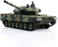 HengLong 2.4Ghz 1/16 Scale Radio Remote Control German Leopard 2A6 RC Air Soft RC Battle Tank Smoke & Sound Amazon