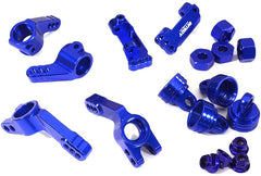 Integy Billet Stage 1 Conversion for Traxxas 1/10 Rustler 2WD, Stampede 2WD & Slash 2WD (T8148BLUE)