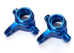 Traxxas Steering Blocks, 6061-T6 Aluminum, Left & Right (blue-anodized) (6439)